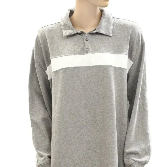 Gola x Anthropologie Team Jersey Mini Dress Floral Graphic Striped XS NWT 276464 - Picture 7 of 10